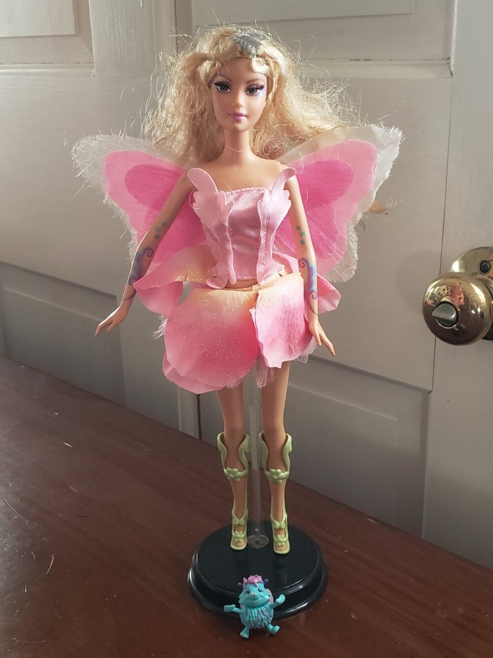 Elina Fairytopia Barbie doll with Bibble